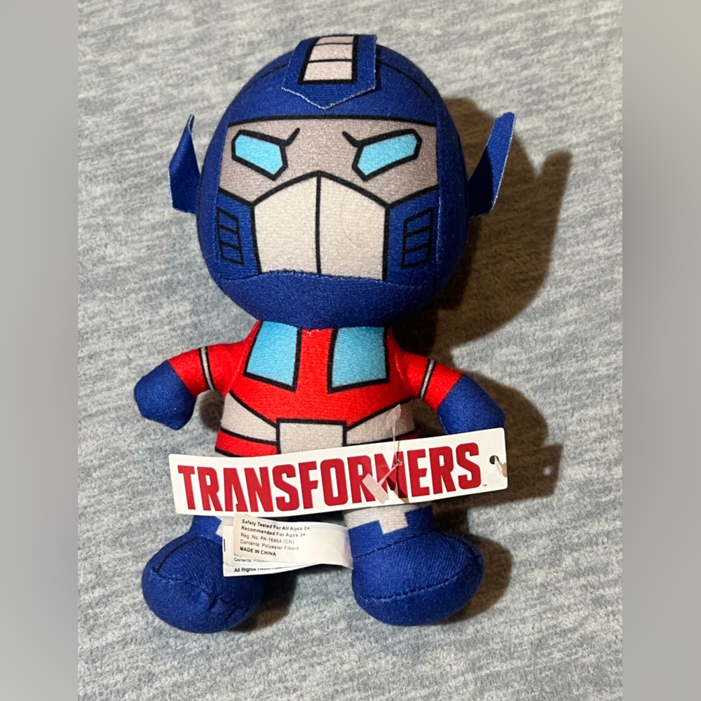 Transformers‎ Optimus Prime Toy Factory 8” Plush Stuffed Figure Toy Hasbro New